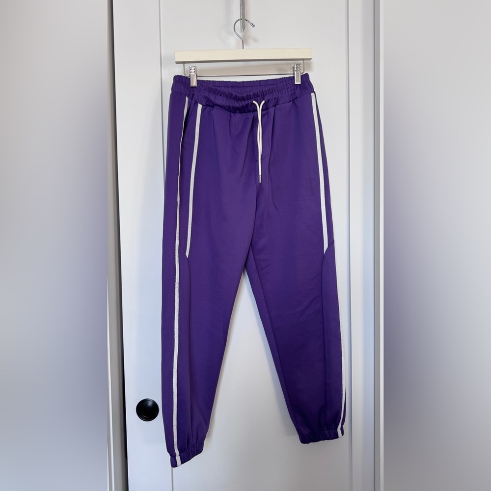 Vibrant Purple Men's Joggers